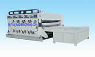 Yarı Otomatik Karton Kutu İmalat Makinesi / Flekso Yazıcı Slotter Makinesi Zincir Besleyici
